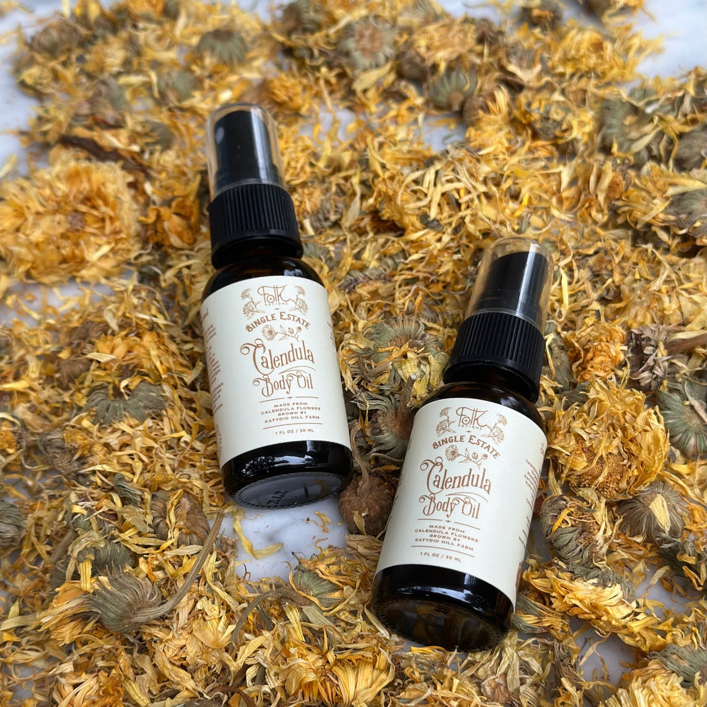 Single Estate Calendula Body Oil