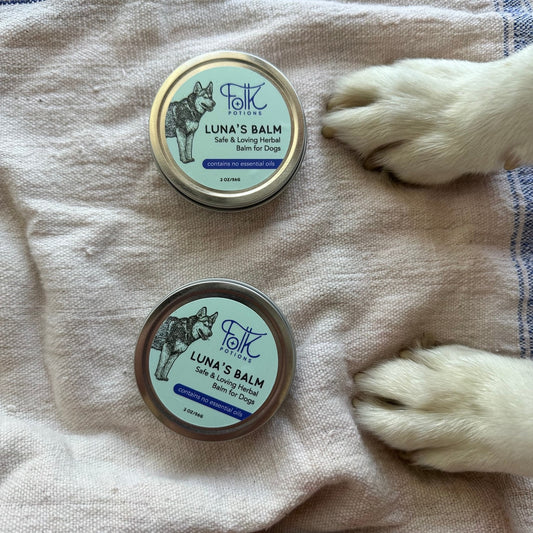 Luna’s Balm! A dog-safe balm