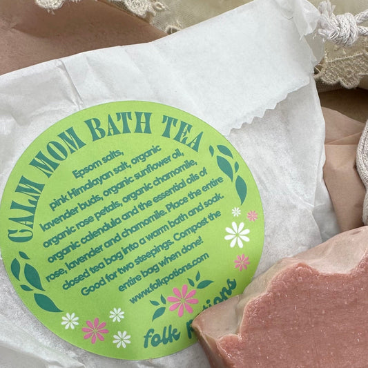 Calm Mom Bath Tea