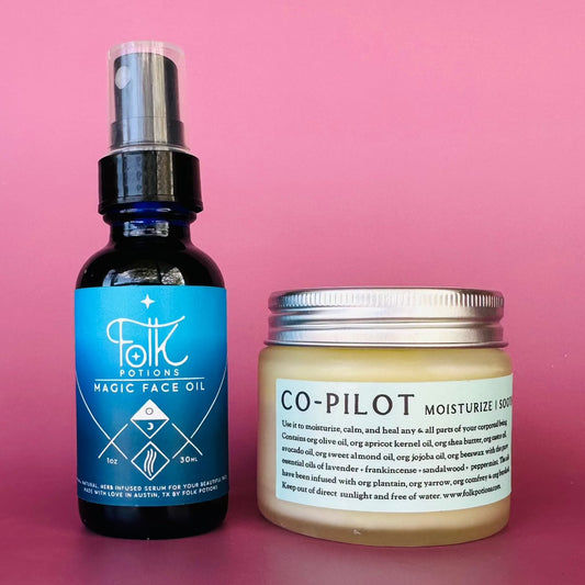 Co-Pilot Balm + Magic Face Oil