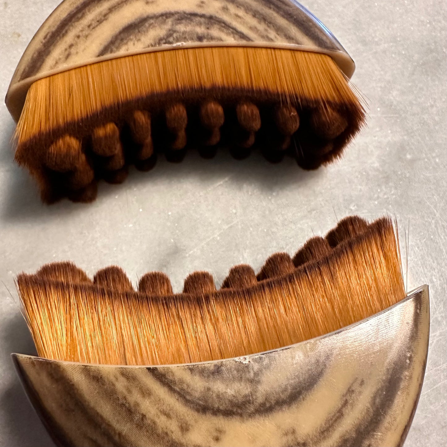 Soft facial lymphatic brush