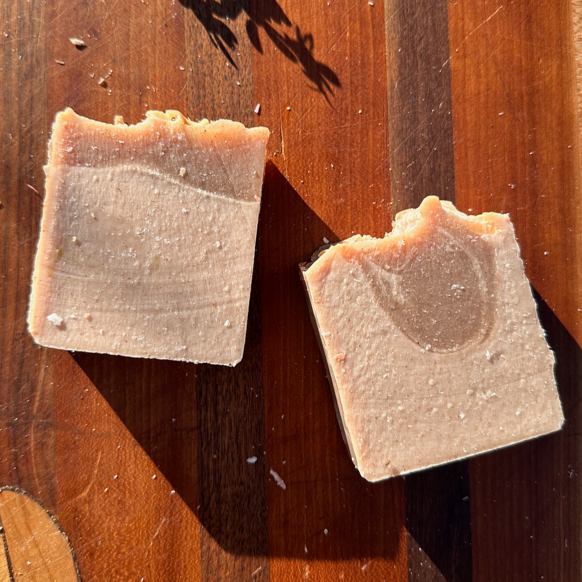 Almond + Vanilla with Orange Peel Soap