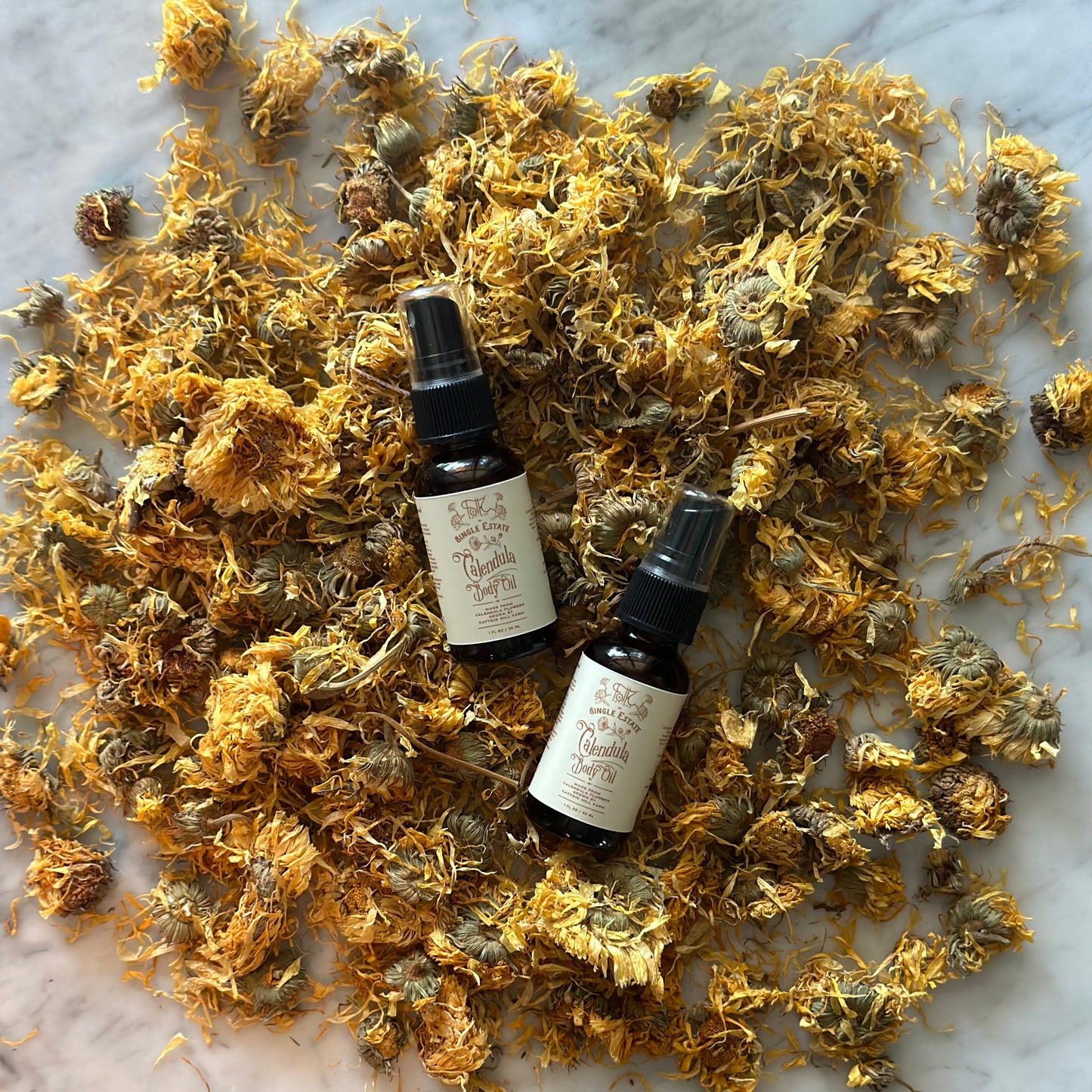 Single Estate Calendula Body Oil