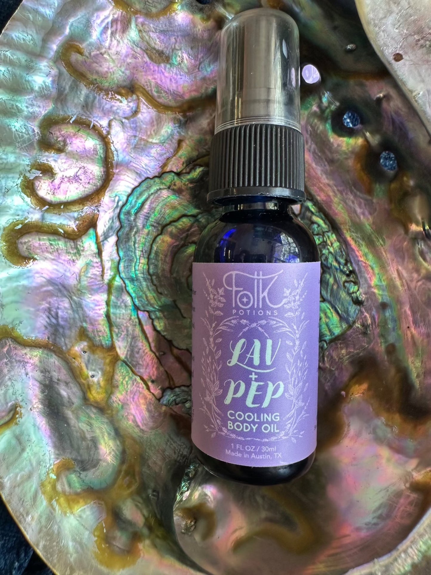 Lavender + Peppermint Body Oil | Free Gift