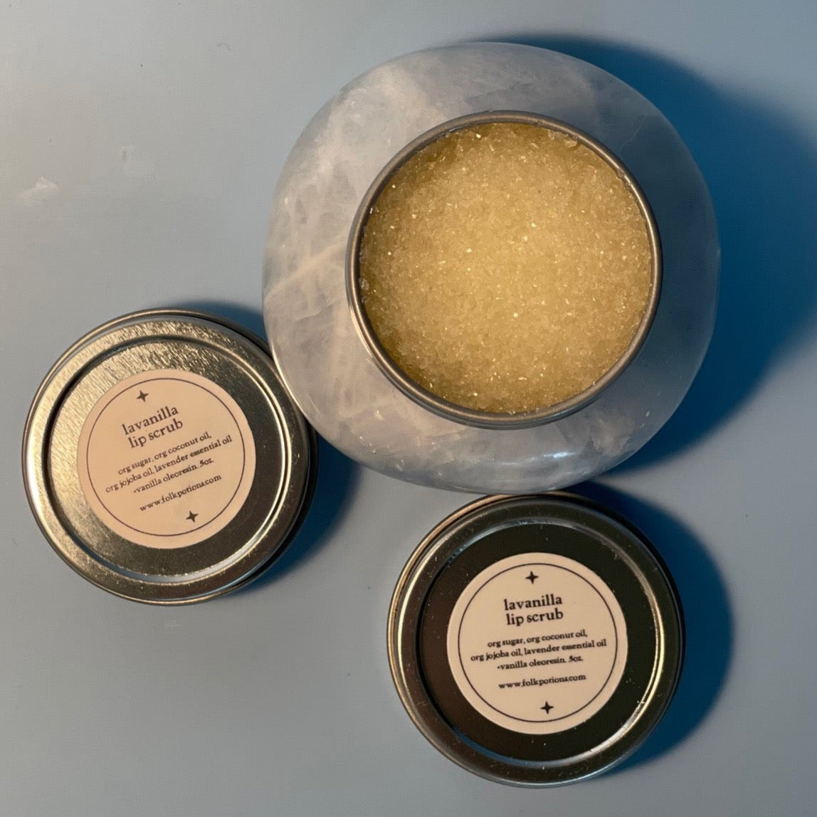 Free Lavanilla Lip Scrub with orders over $100