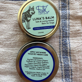 Luna’s Balm! A dog-safe balm