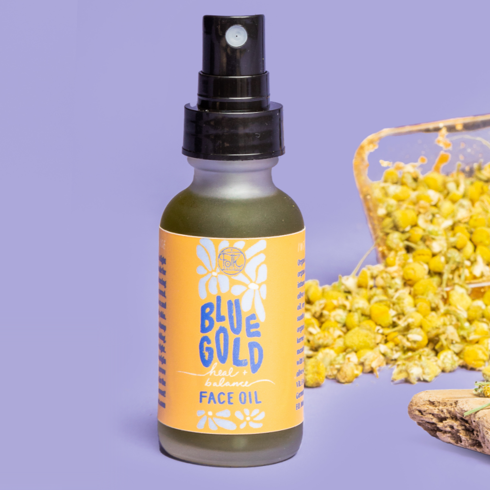 Blue Gold Face Oil | Free Gift