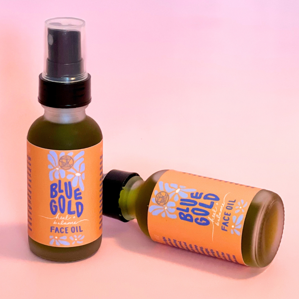 Blue Gold Face Oil | Free Gift