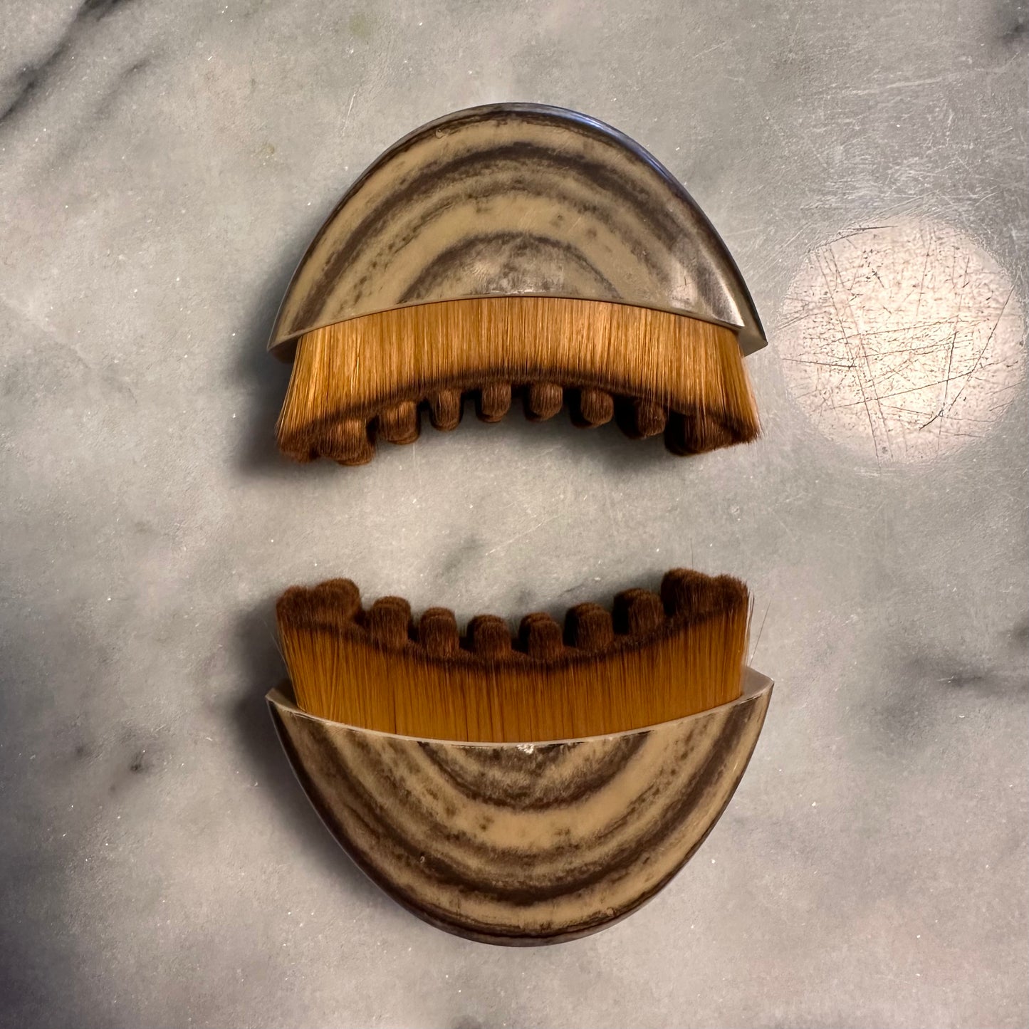 Soft facial lymphatic brush