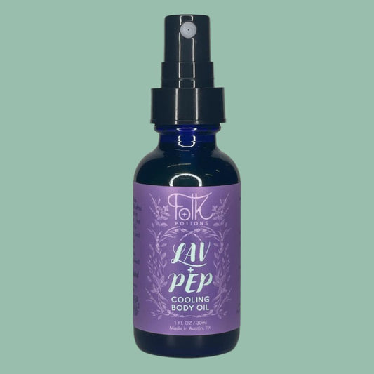 Lavender + Peppermint Body Oil - 1 oz