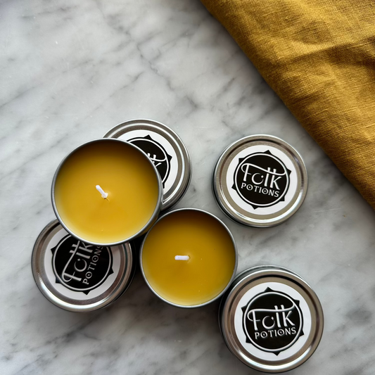 Tea Light Candle - Pure Beeswax