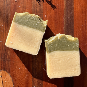Lemongrass Macha Latte Soap