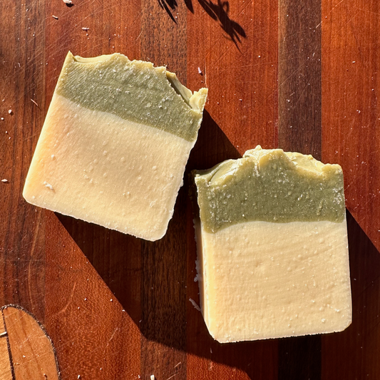 Lemongrass Macha Latte Soap