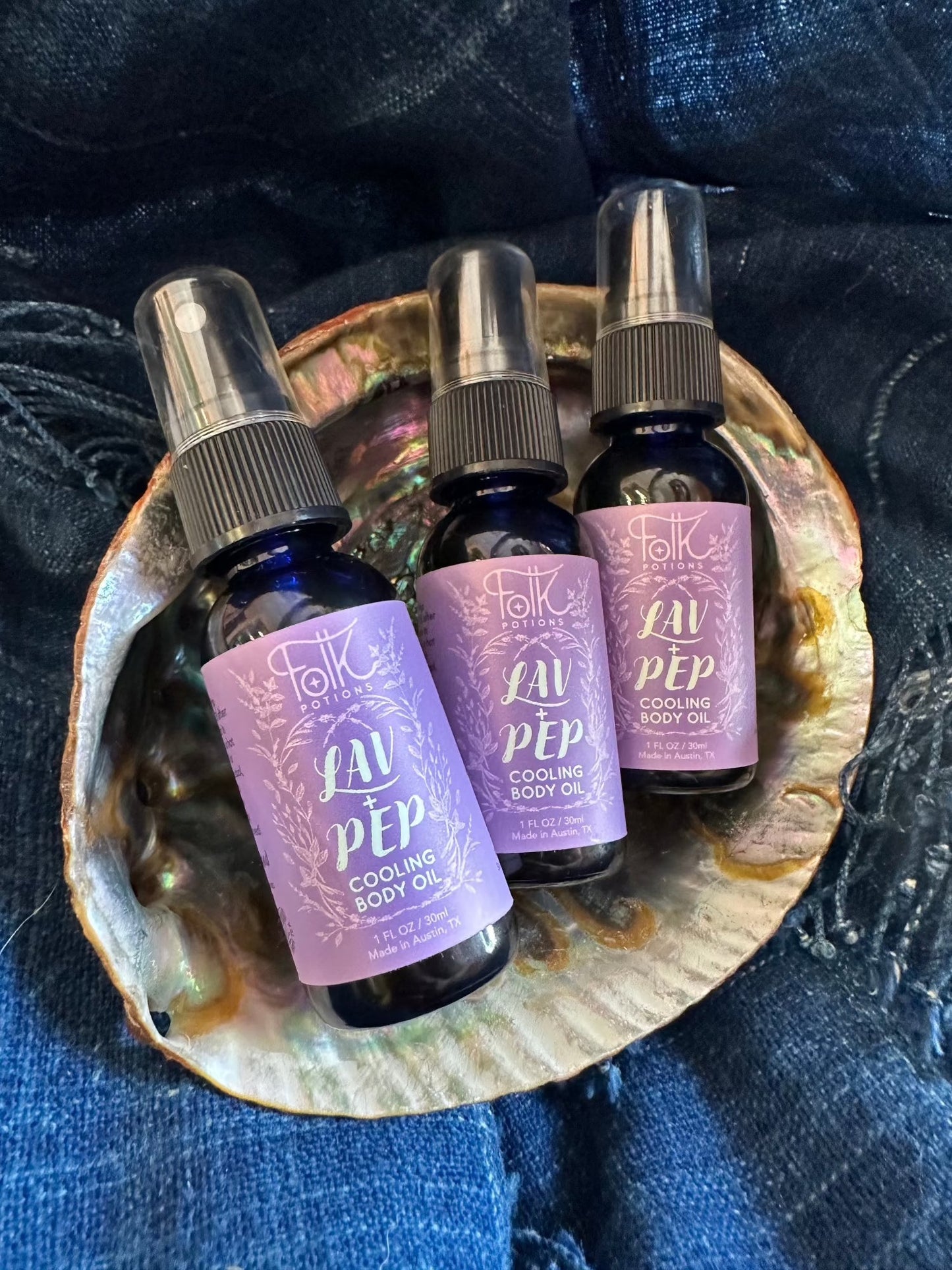 Lavender + Peppermint Body Oil | Free Gift