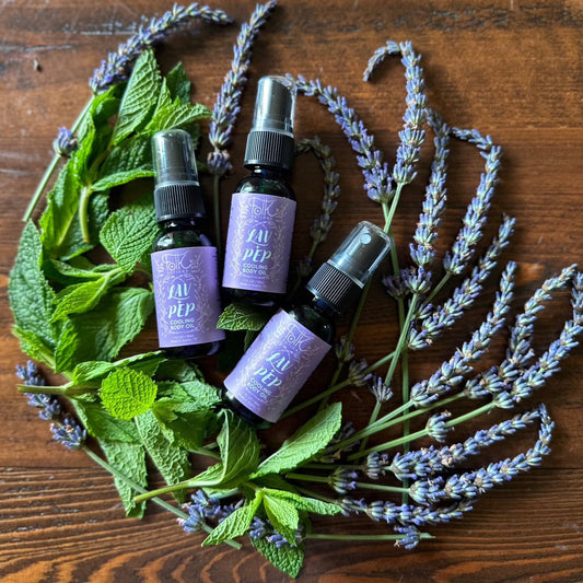 Lavender + Peppermint Body Oil | Free Gift