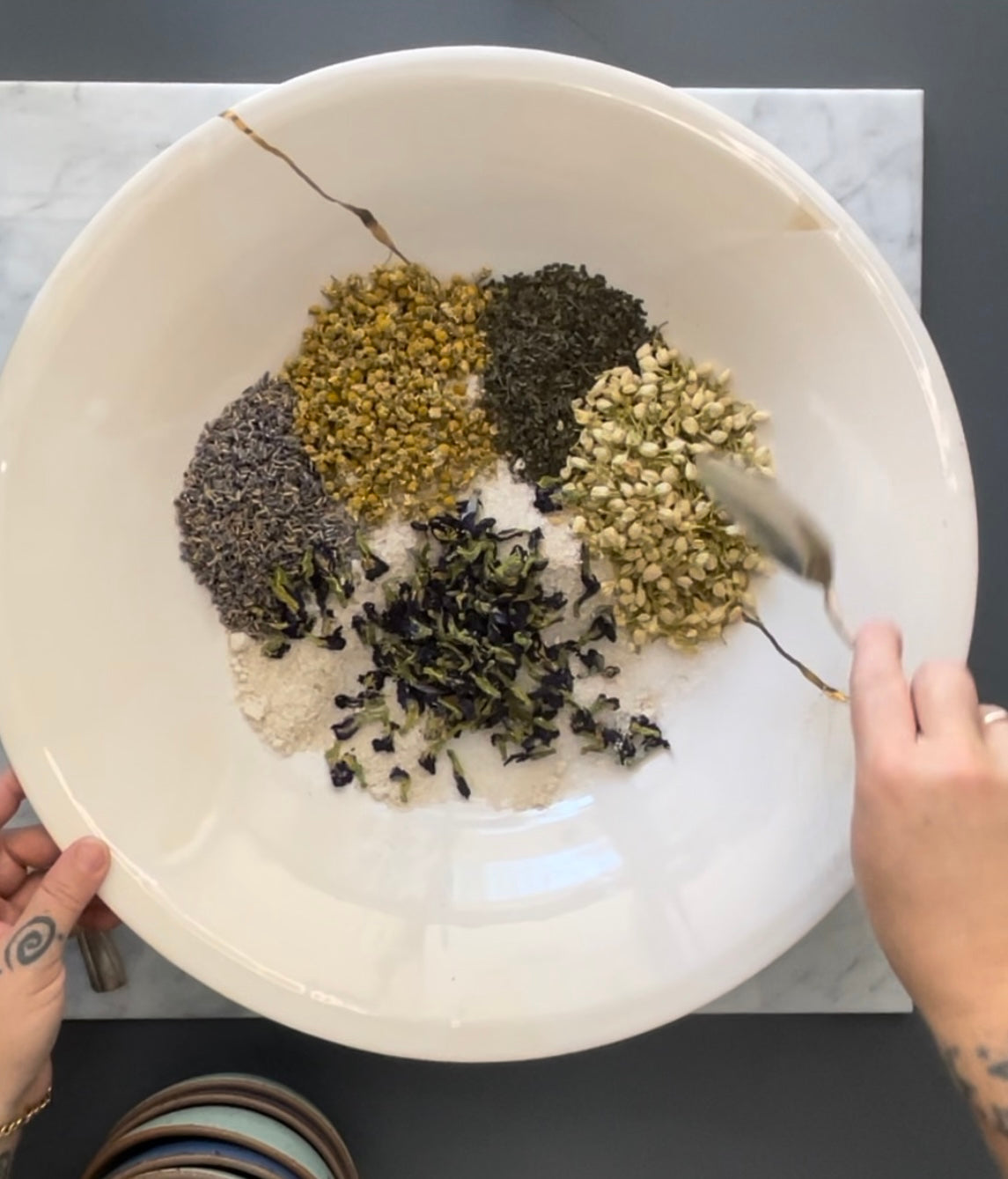 Calm Mom Bath Tea